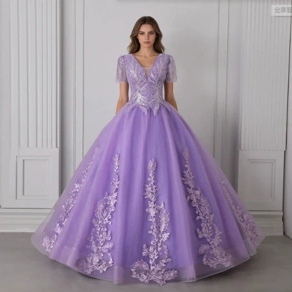 Sonhar Vestidos 15 Quinceanera Dresses Ball Gown Glitter Party Dress Customized 15 Year Old Dress For Quinceanera 2026