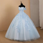 Off Shoulder Party Dress Formal Gown 15 Quinceanera Dresses Ball Gown 15 Year Old Dress Customized Prom Dresses For Quinceanera