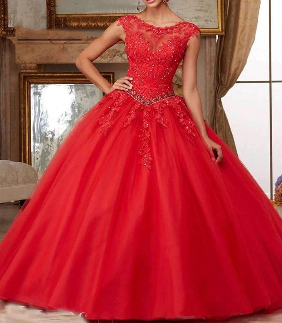 2026 Quinceanera Dresses Sweetheart   Elegant Tulle Appliques Ball Gown Graduation Party Derss Vestidos De 15 Años