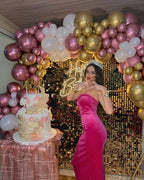 Classy Sweetheart Neckline Long Evening Dress 22th Birthday Outfit Y6258