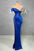 Charming Long Sweetheart Split Mermaid Prom Dress With Beading