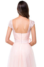Crew Floor-length A-line Sashes Chiffon Bridesmaid Dresses