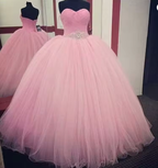 Elegant Sweetheart Tulle Ball Gown,Princess Dress Y1089