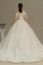 Elegant A-line wedding dresses | Wedding dresses with sleeves