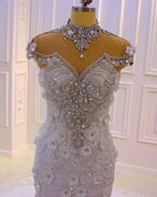 Extravagant wedding dresses mermaid | Wedding dress with lace