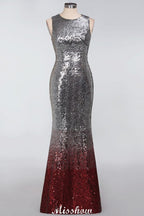 Glamorous Sleeveless Sexy Mermaid Sequins Bridesmaid Dresses