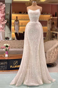 Gorgeous Long Mermaid Glitter Sweetheart Prom Dress