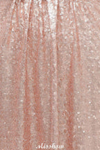 Misshow A-line Sequined One-shoulder Floor-Length Evening Dress Evening Dress