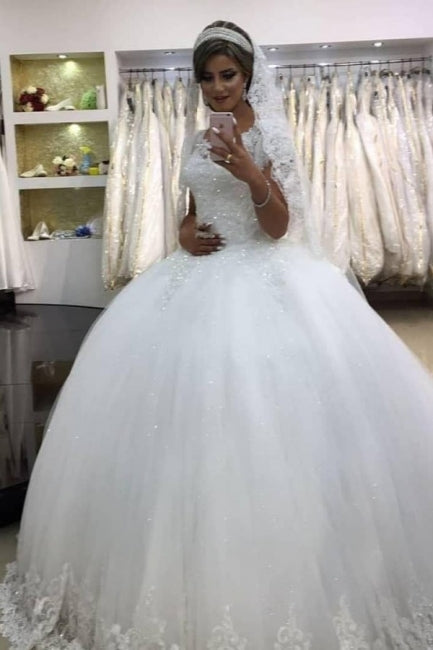 Modern wedding dresses with lace | Princess Wedding Dresses