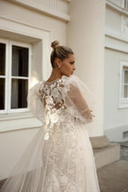 Noble sweetheart sleeveless mermaid lace Wedding dresses
