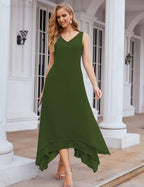 Chiffon Plus Size Mother of Bride Dresses with Jacket Formal Dresses for Wedding SEA28073