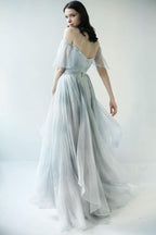 Off Shoulder Unique Design Most Popular Long Prom Dresses Bridal Gowns