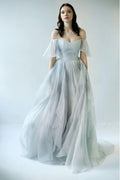Off Shoulder Unique Design Most Popular Long Prom Dresses Bridal Gowns