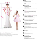 Pretty Pretty Mermaid Lace Appliques Long Sleeves Sheer Tulle Elegant Wedding Dresses